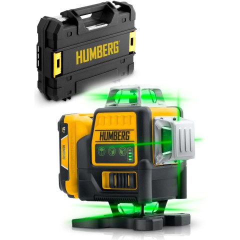 Laser krzyżowy w walizce + statyw Humberg HM-171 Laser krzyżowy w walizce + statyw Humberg HM-171