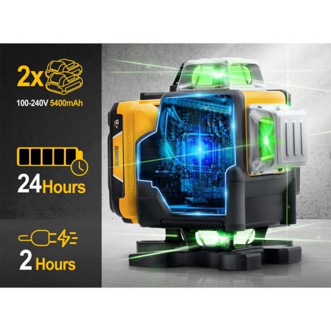 Laser krzyżowy w walizce + statyw Humberg HM-171 Laser krzyżowy w walizce + statyw Humberg HM-171