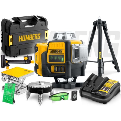 Laser krzyżowy w walizce + statyw Humberg HM-171 Laser krzyżowy w walizce + statyw Humberg HM-171