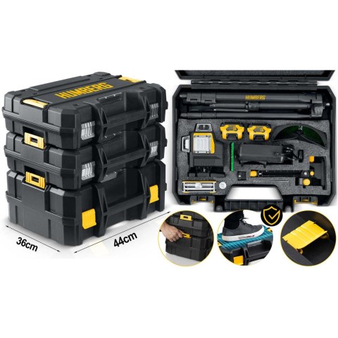 Laser krzyżowy w walizce + statyw Humberg HM-171 Laser krzyżowy w walizce + statyw Humberg HM-171