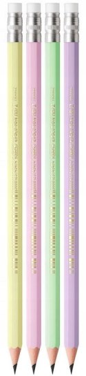 Ołówek EVOLUTION PASTEL z gumką HB 518306 BIC
