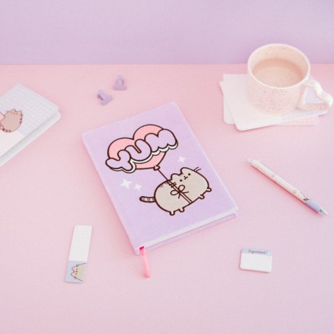 Pusheen - Pluszowy notes / notatnik A5 z kolekcji Moments Pusheen - Pluszowy notes / notatnik A5 z kolekcji Moments