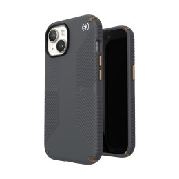 Speck Presidio2 Grip - Etui iPhone 16e / iPhone 15 / iPhone 14 / iPhone 13 (Charcoal Grey / Cool Bronze / White)