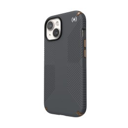 Speck Presidio2 Grip - Etui iPhone 16e / iPhone 15 / iPhone 14 / iPhone 13 (Charcoal Grey / Cool Bronze / White)