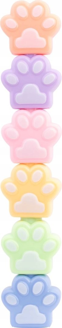Zakreślacz CAT&DOG łapka 5 kolorów fluo HA 4133 01CD-WP5 Happy Color