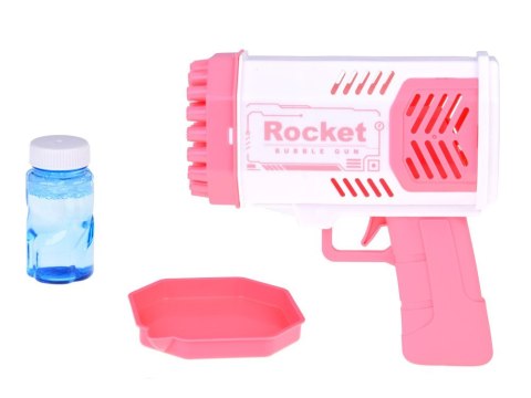 Zestaw Pistolet bańki mydlane światło + płyn dla dzieci ZA4976 Zestaw Pistolet bańki mydlane światło + płyn dla dzieci ZA4976