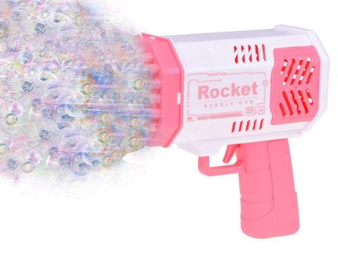 Zestaw Pistolet bańki mydlane światło + płyn dla dzieci ZA4976 Zestaw Pistolet bańki mydlane światło + płyn dla dzieci ZA4976