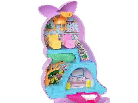 Zestaw Polly Pocket Torebka kangurek składany domek figurki ZA6048