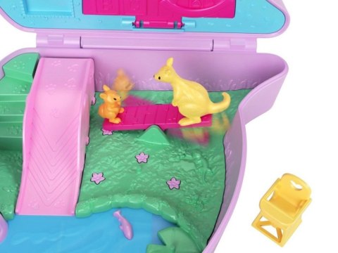 Zestaw Polly Pocket Torebka kangurek składany domek figurki ZA6048