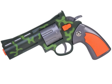 Zestaw Rewolwer Pistolet + Piankowe naboje Zabawa w strzelanie ZA5327 Zestaw Rewolwer Pistolet + Piankowe naboje Zabawa w strzelanie ZA5327