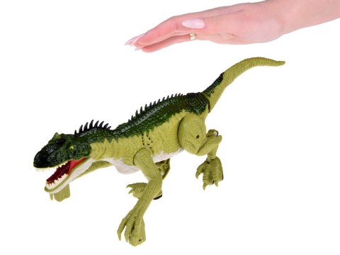 Zielony Dinozaur prehistoryczna zabawka zdalnie sterowana na pilota RC0632 Zielony Dinozaur prehistoryczna zabawka zdalnie sterowana na pilota RC0632
