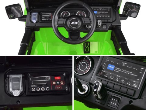 Autko na akumulator Jeep Wrangler Rubicon PA0223 Autko na akumulator Jeep Wrangler Rubicon PA0223