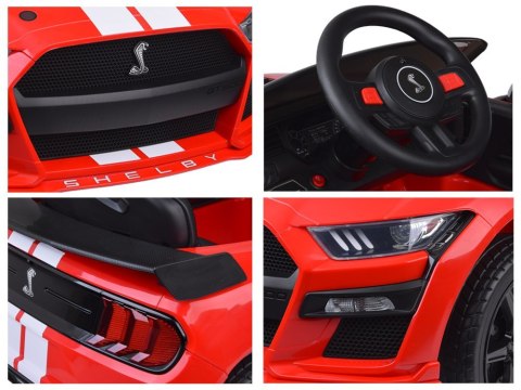 Auto na akumulator Ford Mustang Shelby GT500 dla dziecka radio PA0306 CZ Auto na akumulator Ford Mustang Shelby GT500 dla dziecka radio PA0306 CZ