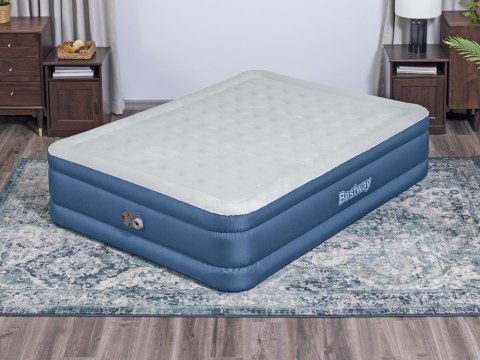 Bestway Dmuchany Materac dwuosobowy samopompujący 203x152x46cm 69075 Bestway Dmuchany Materac dwuosobowy samopompujący 203x152x46cm 69075
