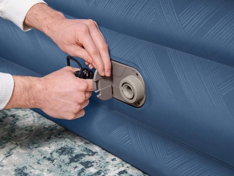 Bestway Dmuchany Materac dwuosobowy samopompujący 203x152x46cm 69075 Bestway Dmuchany Materac dwuosobowy samopompujący 203x152x46cm 69075