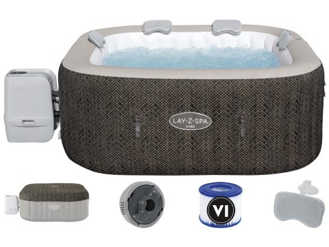 Bestway Lay-Z-Spa Cabo HydrotJet 6 hydromasaż 4-6os WiFi aplikacja 6001R Bestway Lay-Z-Spa Cabo HydrotJet 6 hydromasaż 4-6os WiFi aplikacja 6001R