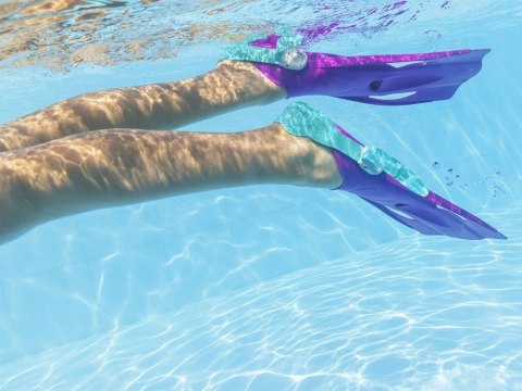 Bestway Zestaw do snorkelingu Maska z rurką i płetwami RÓŻOWY 7+ 25046 Bestway Zestaw do snorkelingu Maska z rurką i płetwami RÓŻOWY 7+ 25046