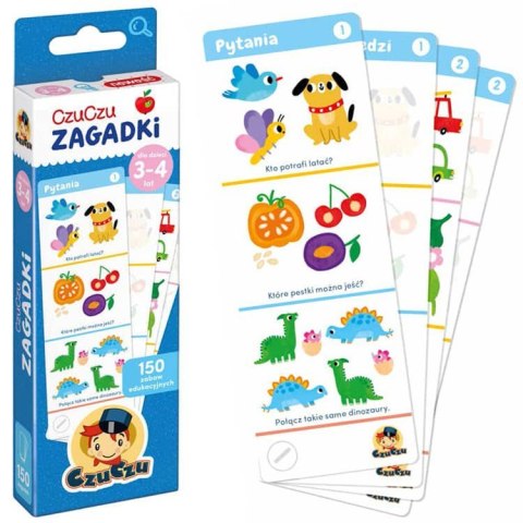 CzuCzu Zagadki dla dzieci w wieku 3-4 lata ZA4594 CzuCzu Zagadki dla dzieci w wieku 3-4 lata ZA4594