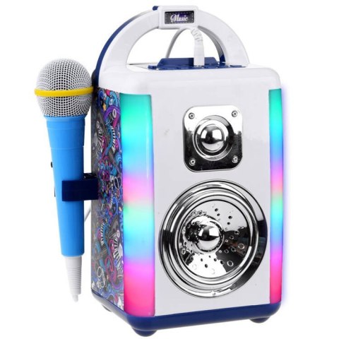 Disco Głośnik bezprzewodowy + mikrofon + bluetooth dla dzieci IN0165 Disco Głośnik bezprzewodowy + mikrofon + bluetooth dla dzieci IN0165