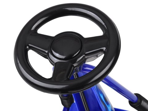 Duży gokart na pedały regulowane siedzisko pompowane koła SP0839 Duży gokart na pedały regulowane siedzisko pompowane koła SP0839