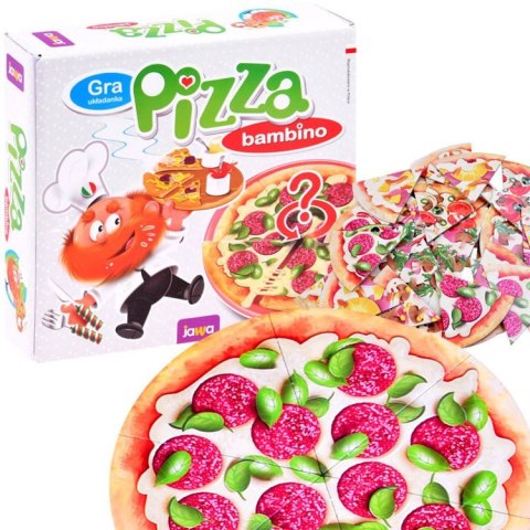 Jawa Gra PIZZA BAMBINO Układanka Pamięciowa GR0364 Jawa Gra PIZZA BAMBINO Układanka Pamięciowa GR0364