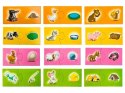 Jawa Gra edukacyjna SPINKI - ZWIERZĘTA puzzle GR0308