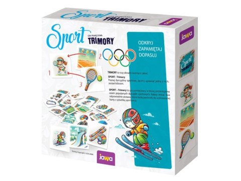 Jawa Gra układanka pamięciowa Sport - TRIMORY memory GR0713 Jawa Gra układanka pamięciowa Sport - TRIMORY memory GR0713