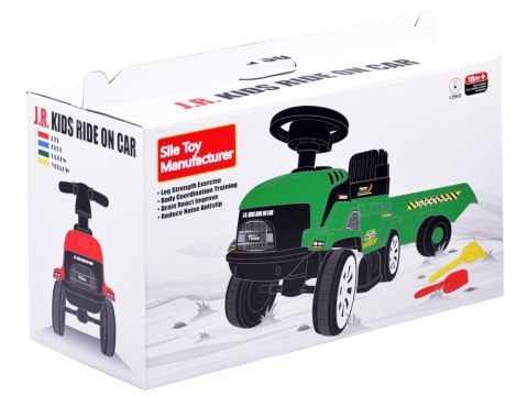 Jeździk TRAKTOR z przyczepą melodie akces ZA3746 Jeździk TRAKTOR z przyczepą melodie akces ZA3746