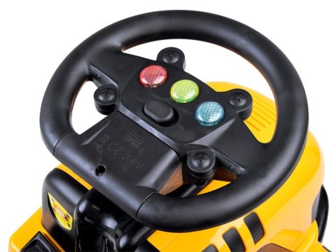 Jeździk TRAKTOR z przyczepą melodie akces ZA3746 Jeździk TRAKTOR z przyczepą melodie akces ZA3746