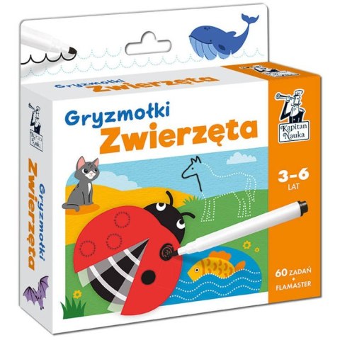 Karty do rysowania Gryzmołki Zwierzęta 3-6l KS0686 Karty do rysowania Gryzmołki Zwierzęta 3-6l KS0686