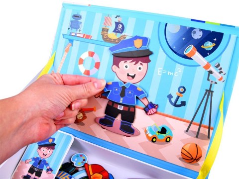 Książka układanka magnetyczna ZAWODY 59ele ZA3765 Książka układanka magnetyczna ZAWODY 59ele ZA3765