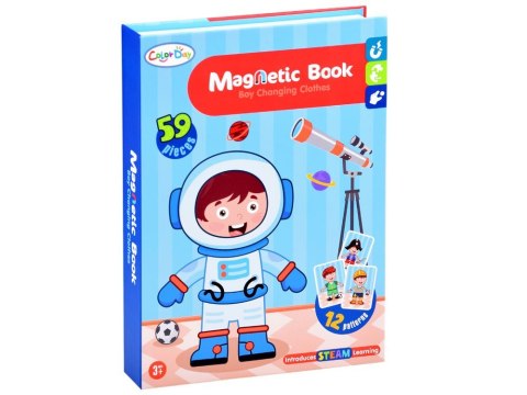 Książka układanka magnetyczna ZAWODY 59ele ZA3765 Książka układanka magnetyczna ZAWODY 59ele ZA3765