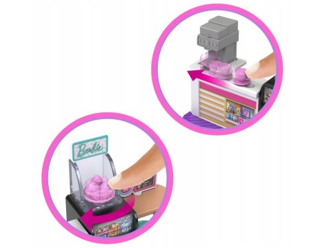 Mattel Mini Barbie Land Lalka cukierniczka + cukiernia i akcesoria ZA6041 C Mattel Mini Barbie Land Lalka cukierniczka + cukiernia i akcesoria ZA6041 C
