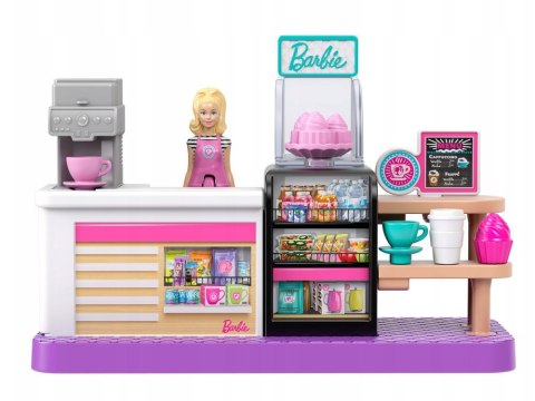 Mattel Mini Barbie Land Lalka cukierniczka + cukiernia i akcesoria ZA6041 C Mattel Mini Barbie Land Lalka cukierniczka + cukiernia i akcesoria ZA6041 C