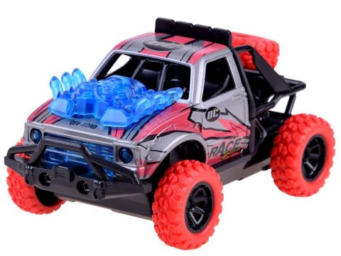 Metalowe Autko Predator 4x4 jazda kaskaderska Światło + dźwięk ZA3581 Metalowe Autko Predator 4x4 jazda kaskaderska Światło + dźwięk ZA3581