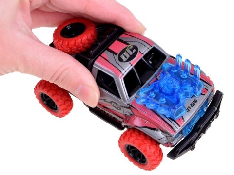 Metalowe Autko Predator 4x4 jazda kaskaderska Światło + dźwięk ZA3581 Metalowe Autko Predator 4x4 jazda kaskaderska Światło + dźwięk ZA3581