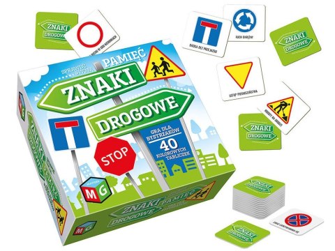 Multigra Gra memory Znaki drogowe sprawdź swoją pamięć GR0717 Multigra Gra memory Znaki drogowe sprawdź swoją pamięć GR0717