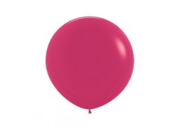 Balony lateksowe Sempertex Raspberry, 60 cm, 3 szt.