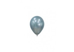 Balony lateksowe Sempertex Silk Arctic Blue, 12 cm, 50 szt.