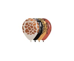 Balony lateksowe Sempertex Zwierzęta 12 cm, 50szt.