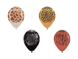 Balony lateksowe Sempertex Zwierzęta 12 cm, 50szt.