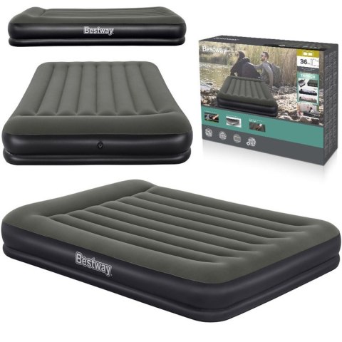 Bestway Materac dmuchany dwuosobowy 2,03mx1,52m łóżko 67699 Bestway Materac dmuchany dwuosobowy 2,03mx1,52m łóżko 67699
