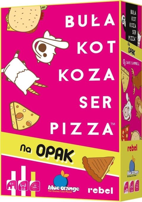 Buła, Kot, Koza, Ser, Pizza - Na opak REBEL Buła, Kot, Koza, Ser, Pizza - Na opak REBEL