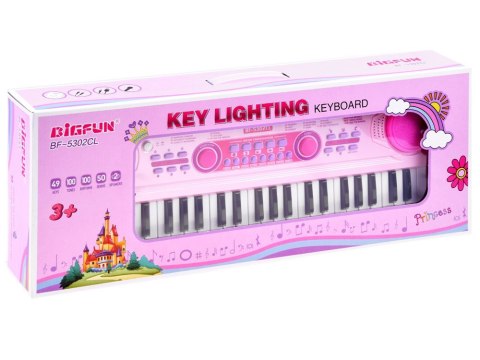 Keyboard organy z podświetlanymi klawiszami IN0151 Keyboard organy z podświetlanymi klawiszami IN0151
