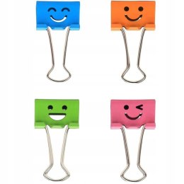 Klipsy do akt 19mm BUŹKI 40szt. 8487 DELI