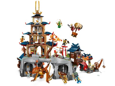 LEGO 71814 NINJAGO Turniejowe miasto ze świątynią LEGO 71814 NINJAGO Turniejowe miasto ze świątynią