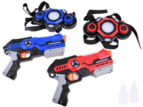 Laserowy paintball pistolety laser tag zestaw dla 2 osób pZA3776 Laserowy paintball pistolety laser tag zestaw dla 2 osób pZA3776