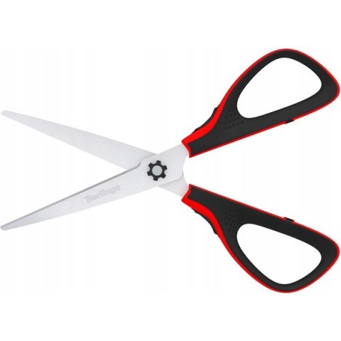Nożyczki 20cm Easycut 300 soft grip czerwone 326324 BERLINGO Nożyczki 20cm Easycut 300 soft grip czerwone 326324 BERLINGO