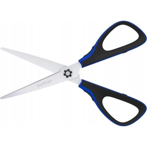 Nożyczki 20cm Easycut 300 soft grip niebieskie 326323 BERLINGO Nożyczki 20cm Easycut 300 soft grip niebieskie 326323 BERLINGO