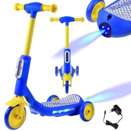 Odrzutowa Hulajnoga elektryczna dla dzieci muzyka DISCO Para wodna SP0840